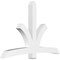 Ekena Millwork Davenport Architectural Grade PVC Gable Bracket, 84"W x 56"H x 6"D x 6"F, 16/12 Pitch GBP084X56X0606DAV00 - alternate 1